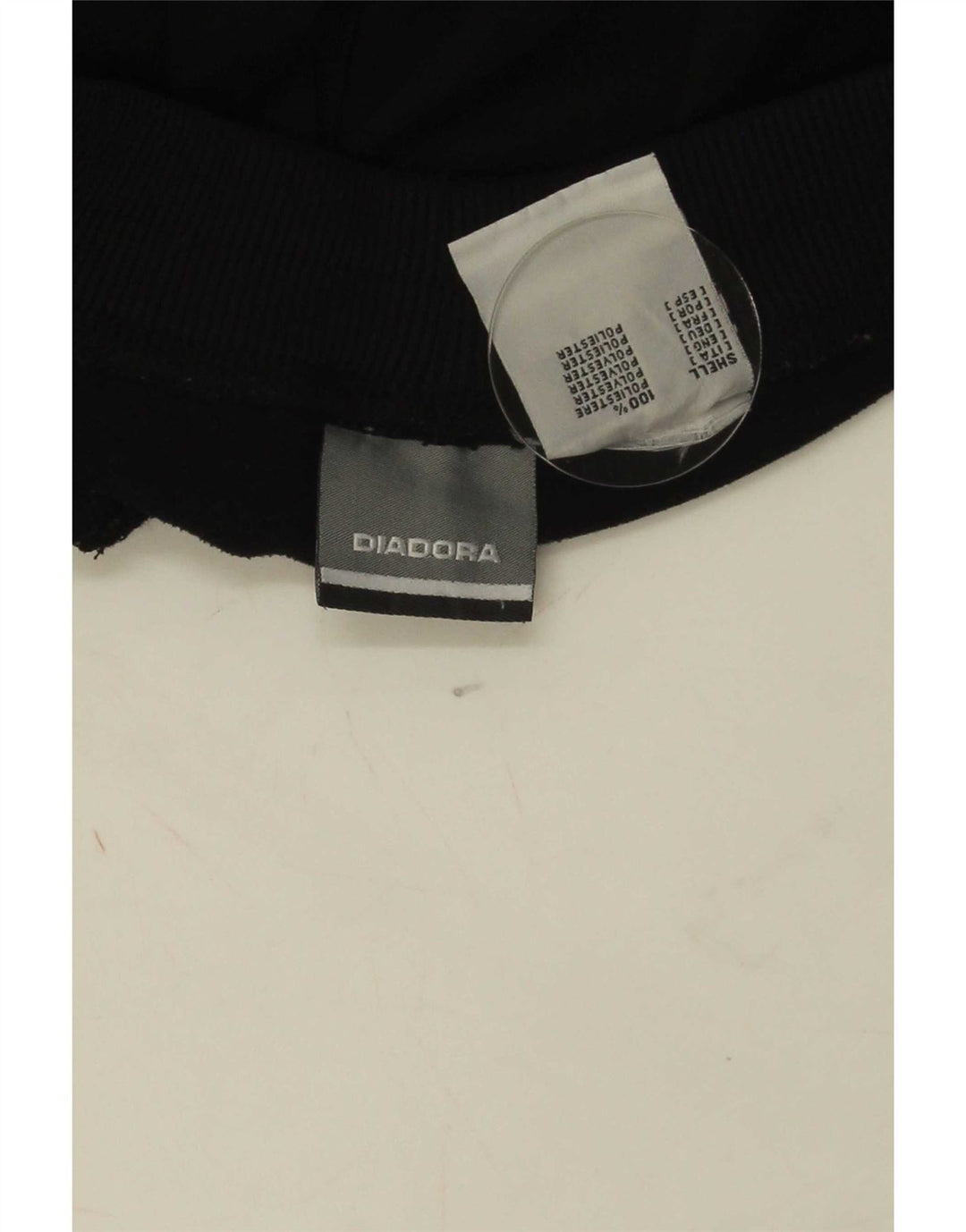 Diadora Pantalon de survêtement pour femme UK 12 Medium Noir Polyester