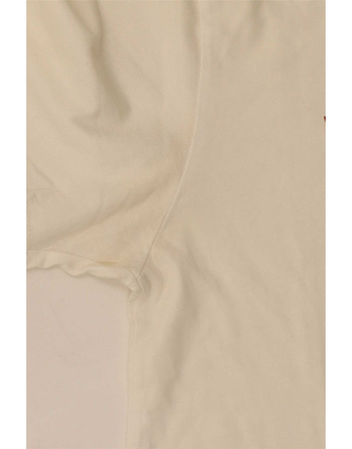 Levi's T-Shirt Graphique Homme Petit Blanc Coton