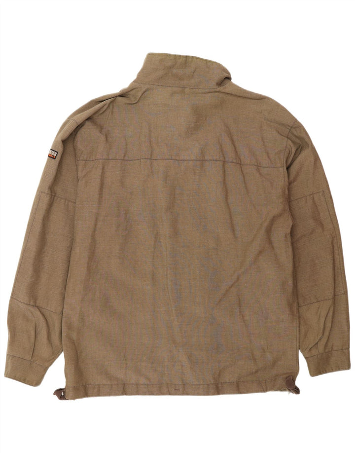 Napapijri Veste utilitaire pour homme UK 40 Large Kaki Polyester