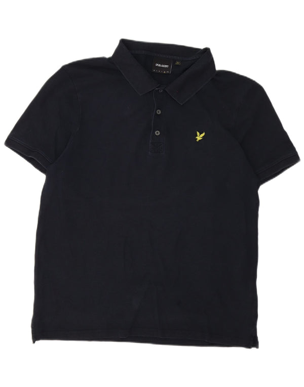 Lyle & Scott Polo Homme XL Bleu Marine Coton