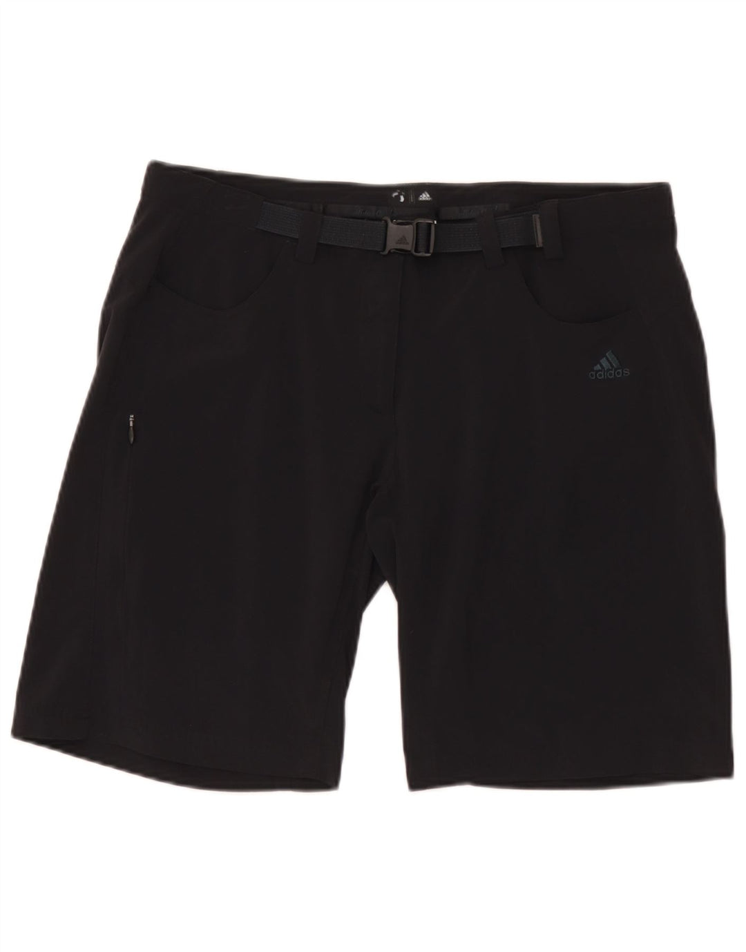 Adidas Short cargo pour femme UK 16 Large W34 Nylon noir