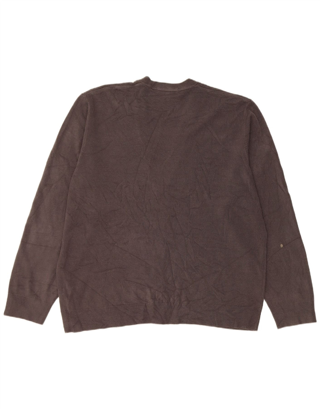 Marks & Spencer Pull Cardigan Homme 2XL Gris Acrylique