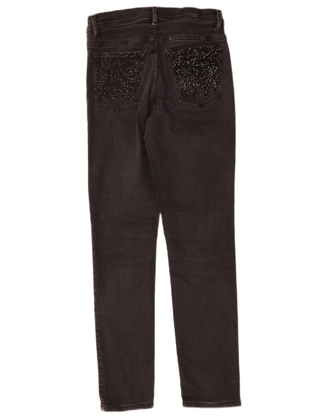 Trussardi Jean Slim W27 L27 Gris Coton Femme