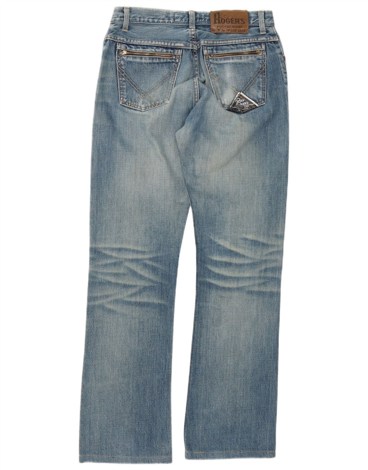 ROY ROGERS Jean Bootcut Femme W31 L31 Bleu Coton