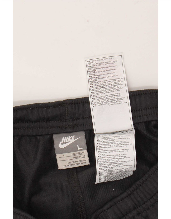 Nike Pantalon de survêtement pour garçon 12-13 ans Large Gris Colorblock Polyester
