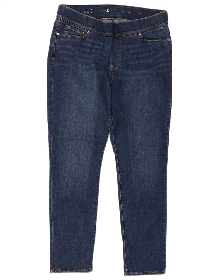 LEVI'S Jean skinny pour femme US 14 XL W32 L29 Bleu Coton