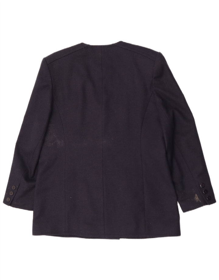 Windsmoor Veste blazer double boutonnage pour femme UK 16 Large Bleu marine