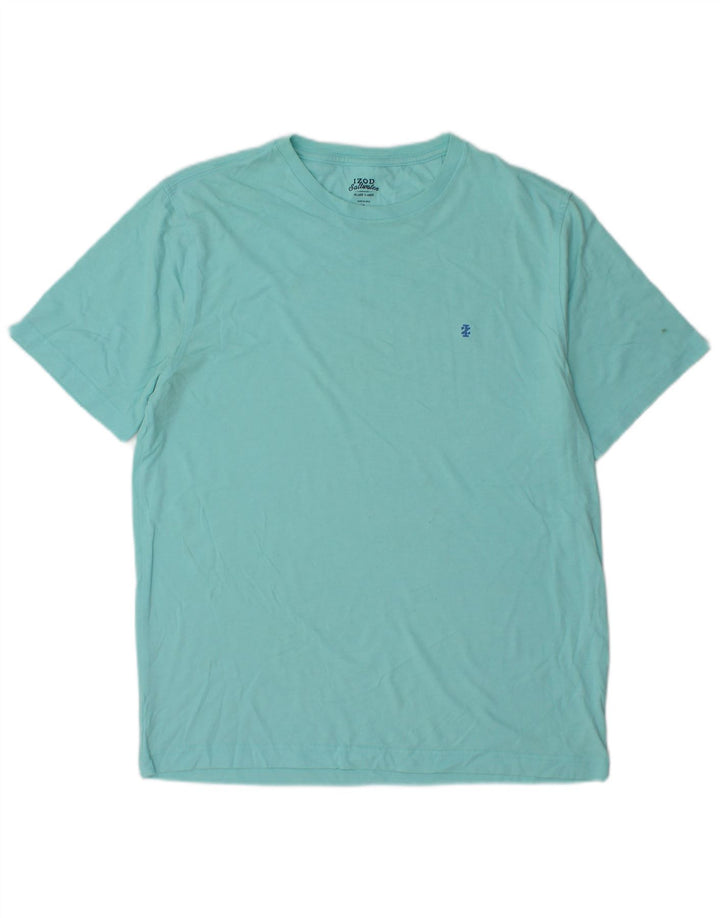 IZOD T-Shirt Eau Salée Homme Petit Bleu Coton
