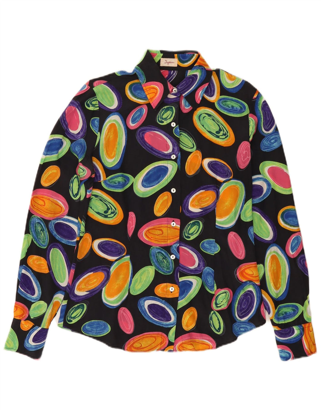 INGRAM Femme Chemisier à Motifs Abstraits IT 42 Moyen Multicolore