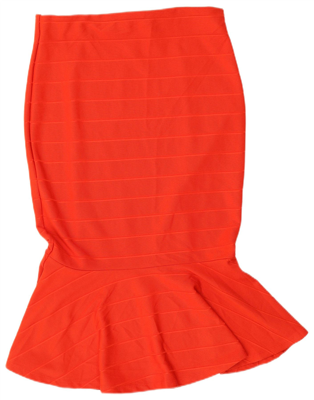 Marks & Spencer Jupe sirène pour femme UK 14 Large W32 Polyester rayé rouge
