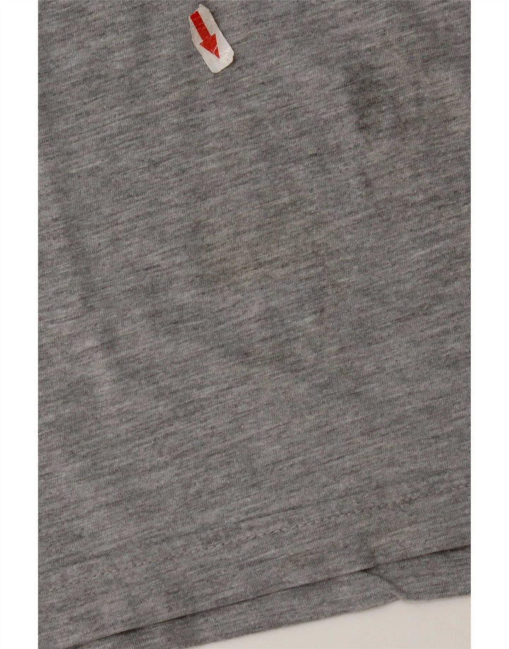 Fila T-Shirt Homme Top IT 50 Gris Moyen Coton