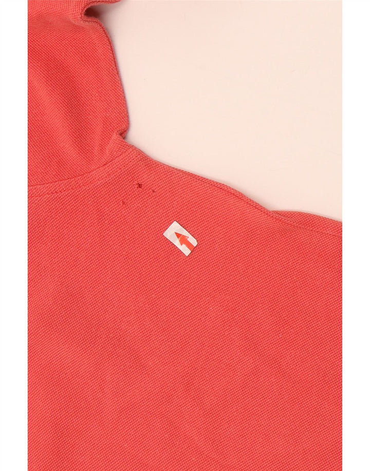 Invicta Polo à manches longues pour homme Grand coton rouge