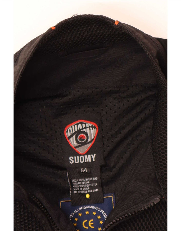 Suomy Veste de course graphique pour hommes IT 54 2XL en nylon noir