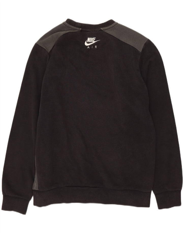 Nike Sweat-shirt graphique en coton noir moyen pour homme
