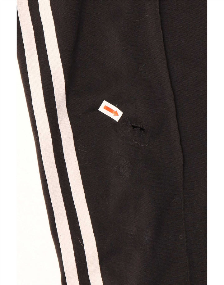 Adidas Pantalon de survêtement pour femme UK 14 Large Noir Polyester