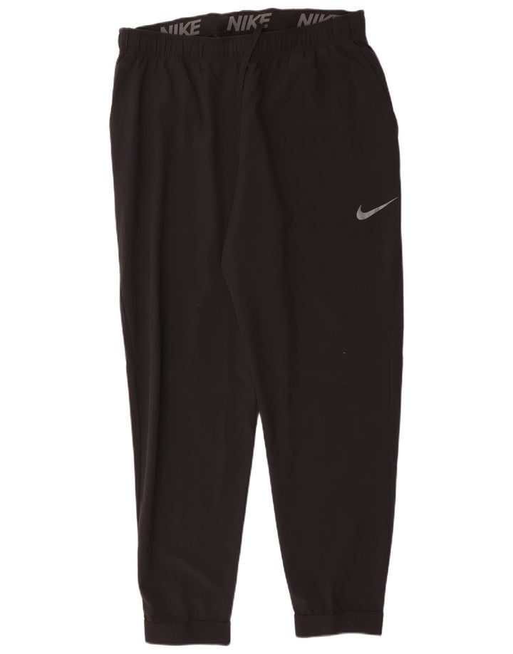 Nike Pantalon de survêtement Dri Fit pour homme XL Noir Polyester