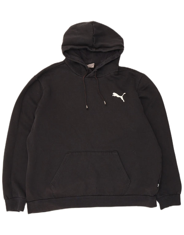 Puma Sweat à capuche pour homme XL Noir Coton