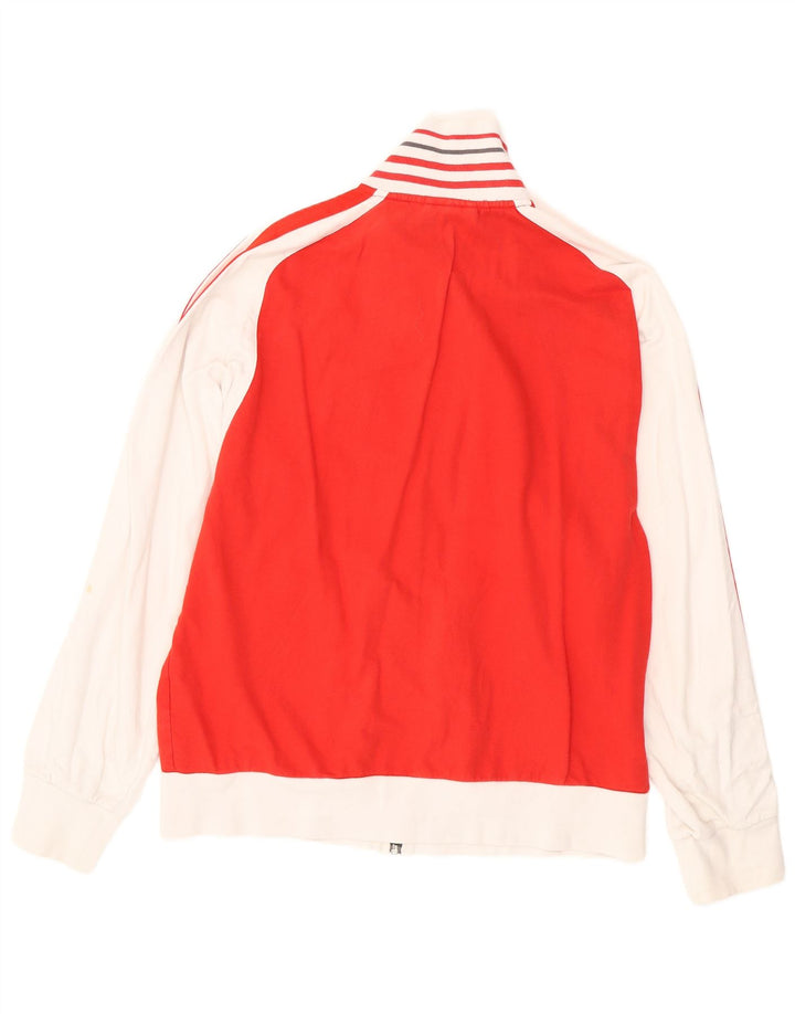 Lotto Veste de survêtement pour homme en coton color block Rouge Taille L