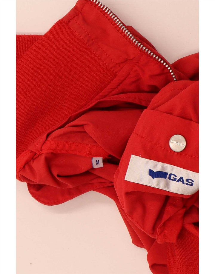 Gas Veste Bomber Homme UK 38 Medium Rouge Polyamide