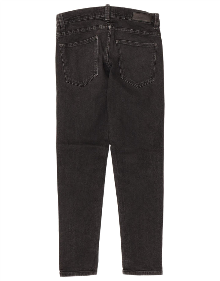 ZARA Mens Slim Jeans EU 40 Medium W31 L30 Black Cotton