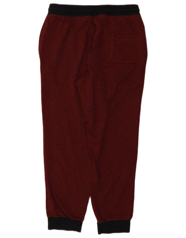 Nike Pantalon de survêtement pour homme en coton color block XL Bordeaux
