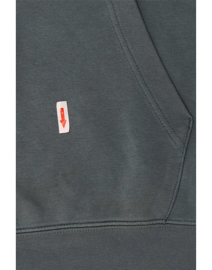 Nike Pull à capuche pour homme en coton bleu Taille S