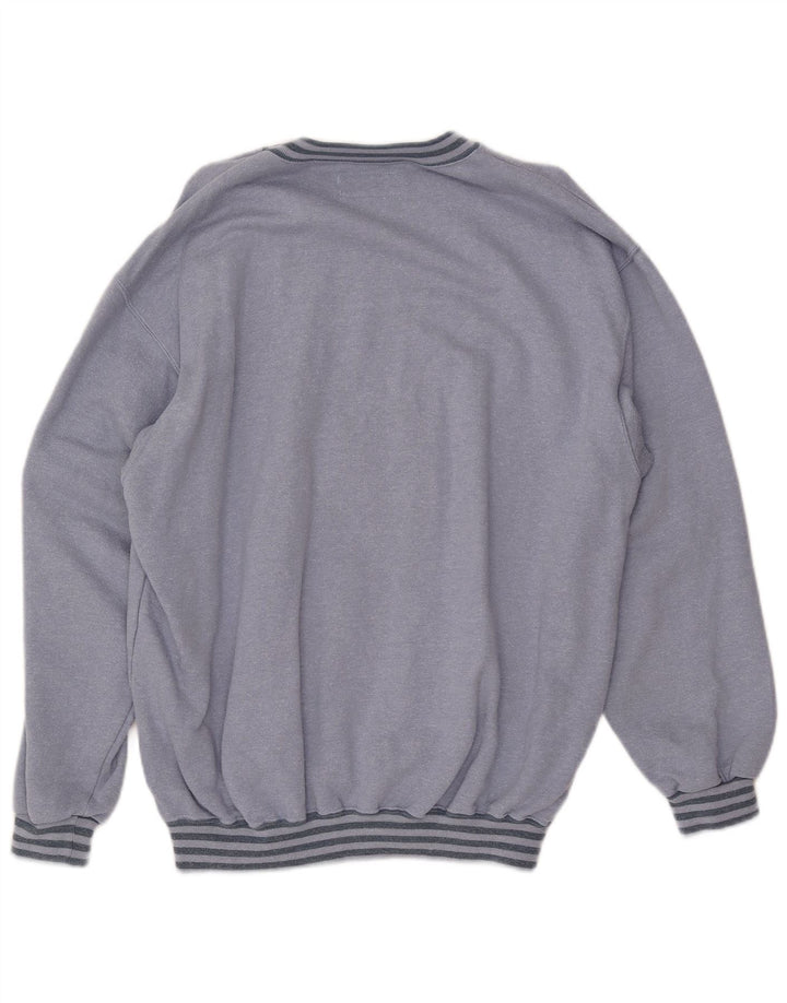 CAMPAGNOLO Hommes Vikings Graphic Sweatshirt Jumper IT 56 XL Bleu Coton