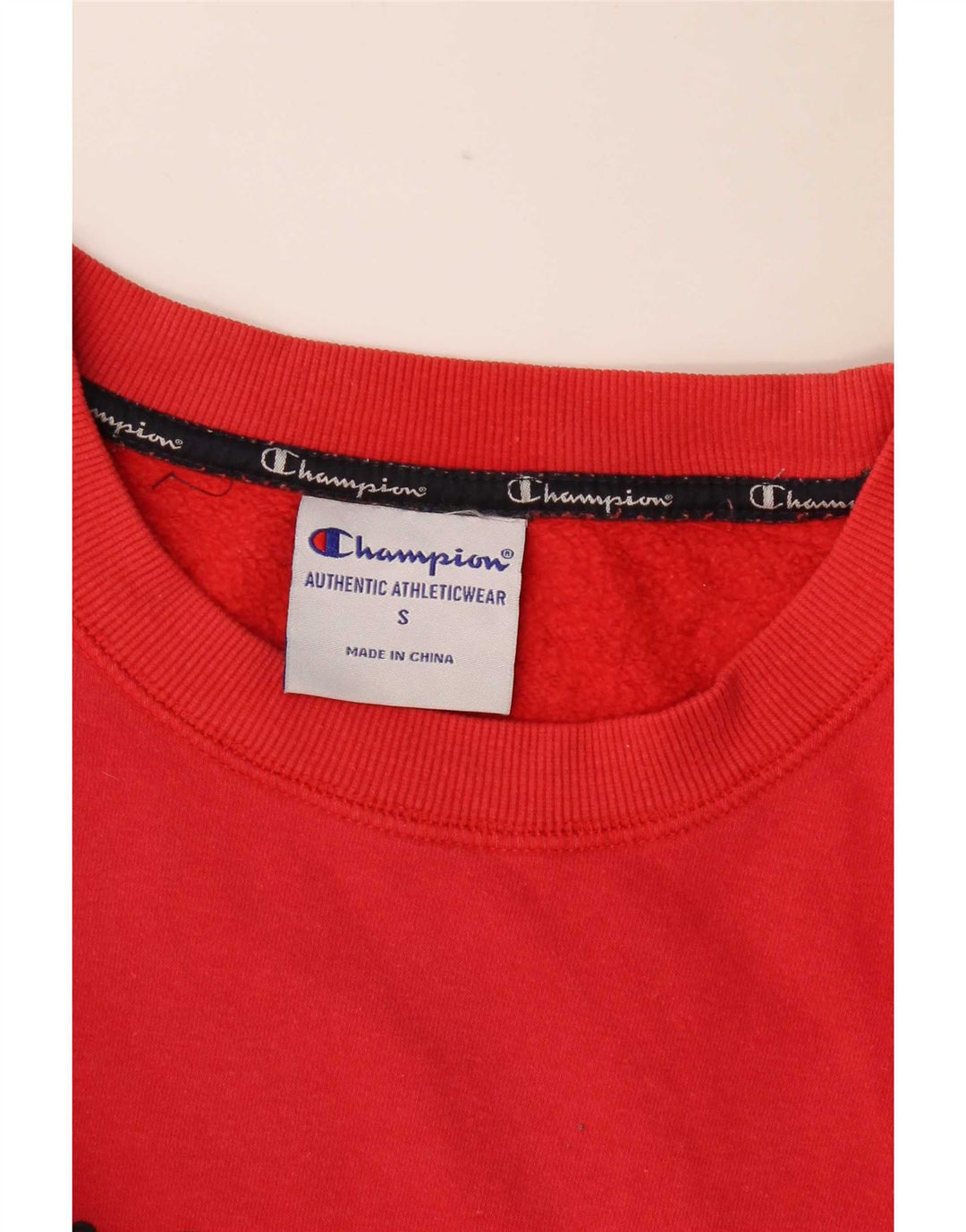 Champion Sweat-shirt graphique pour hommes, petit coton rouge
