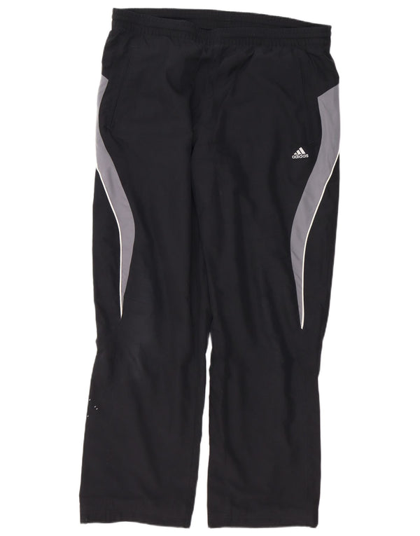 ADIDAS Pantalon de survêtement pour hommes Large Noir Colorblock Polyester