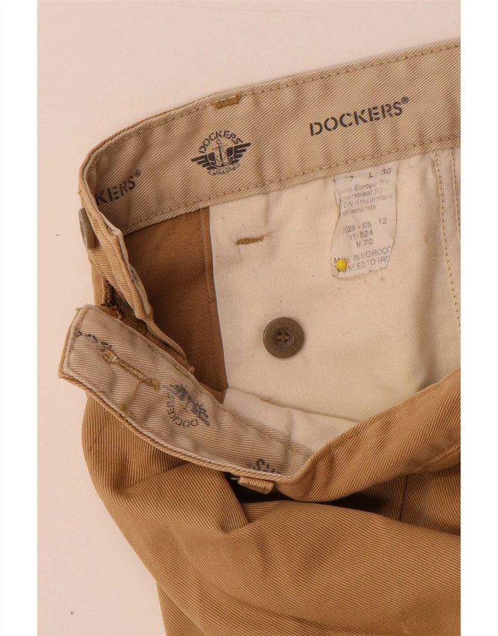 Dockers Pantalon Chino Pegged Homme W33 L30 Beige