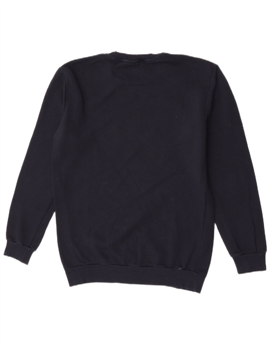 Zara Homme Graphic Sweatshirt Jumper Moyen Bleu Marine Coton