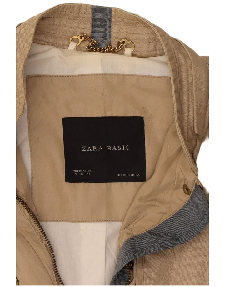 Zara Veste utilitaire pour femme UK 10 Small Beige