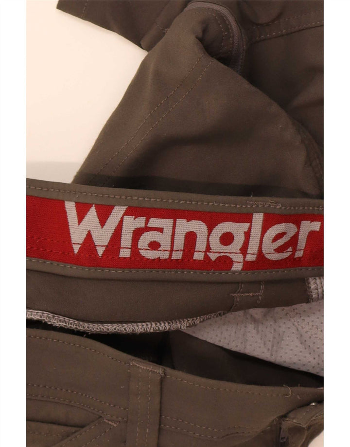 Wrangler Pantalon cargo droit pour homme W32 L32 Kaki Nylon