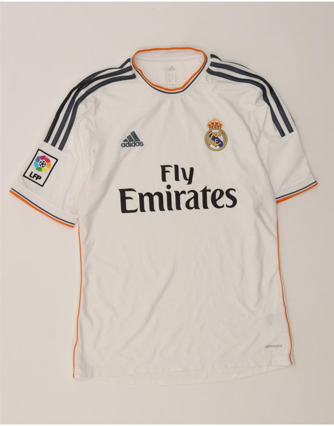 Adidas T-shirt graphique Real Madrid pour homme en polyester blanc moyen