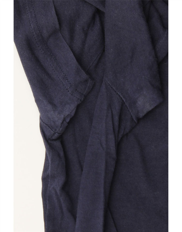 Gas T-Shirt Graphique Homme Bleu Marine Moyen Coton