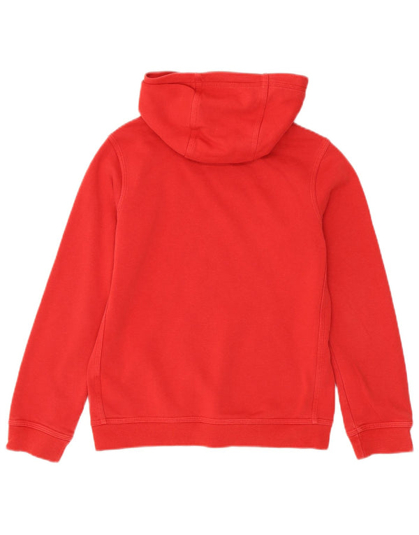 Nike Pull à capuche garçon 10-11 ans Rouge moyen Coton