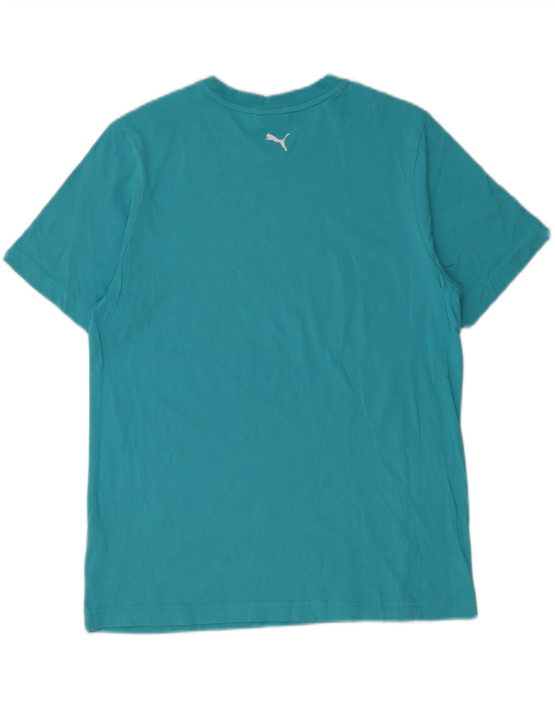 PUMA T-Shirt Graphique Garçon 13-14 ans Bleu Coton