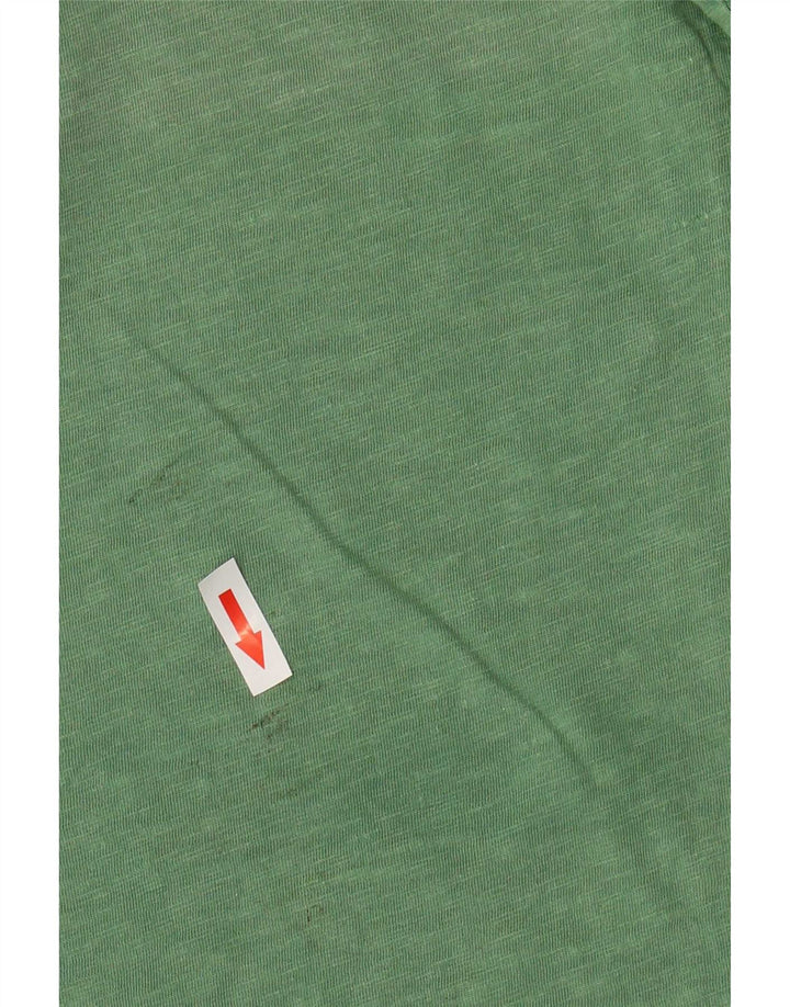 Levi's T-Shirt Top Homme Vert Moyen Flecked Cotton