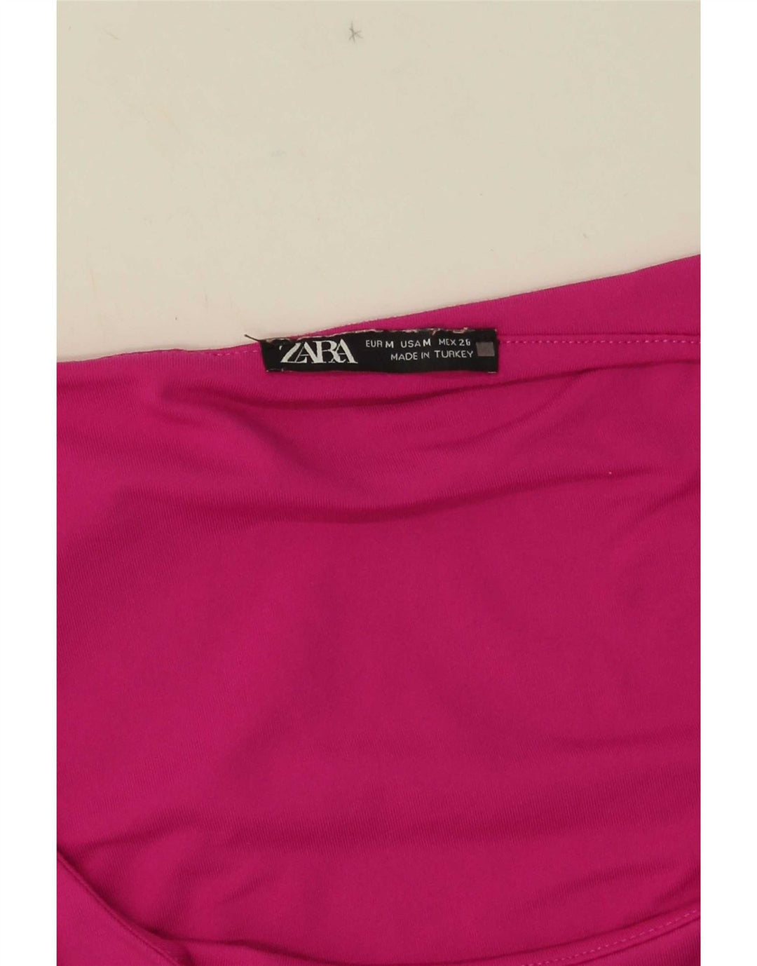 Zara Débardeur Femme UK 12 Rose Moyen