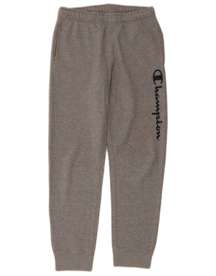 Champion Pantalon de Survêtement Graphique Homme Gris Moyen