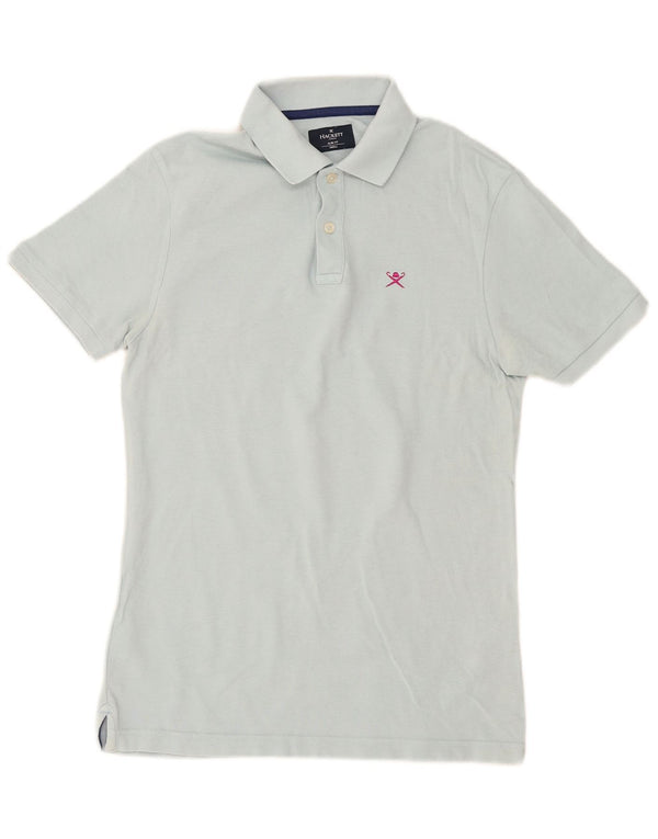 Hackett Polo Slim Fit Homme Petit Bleu Coton