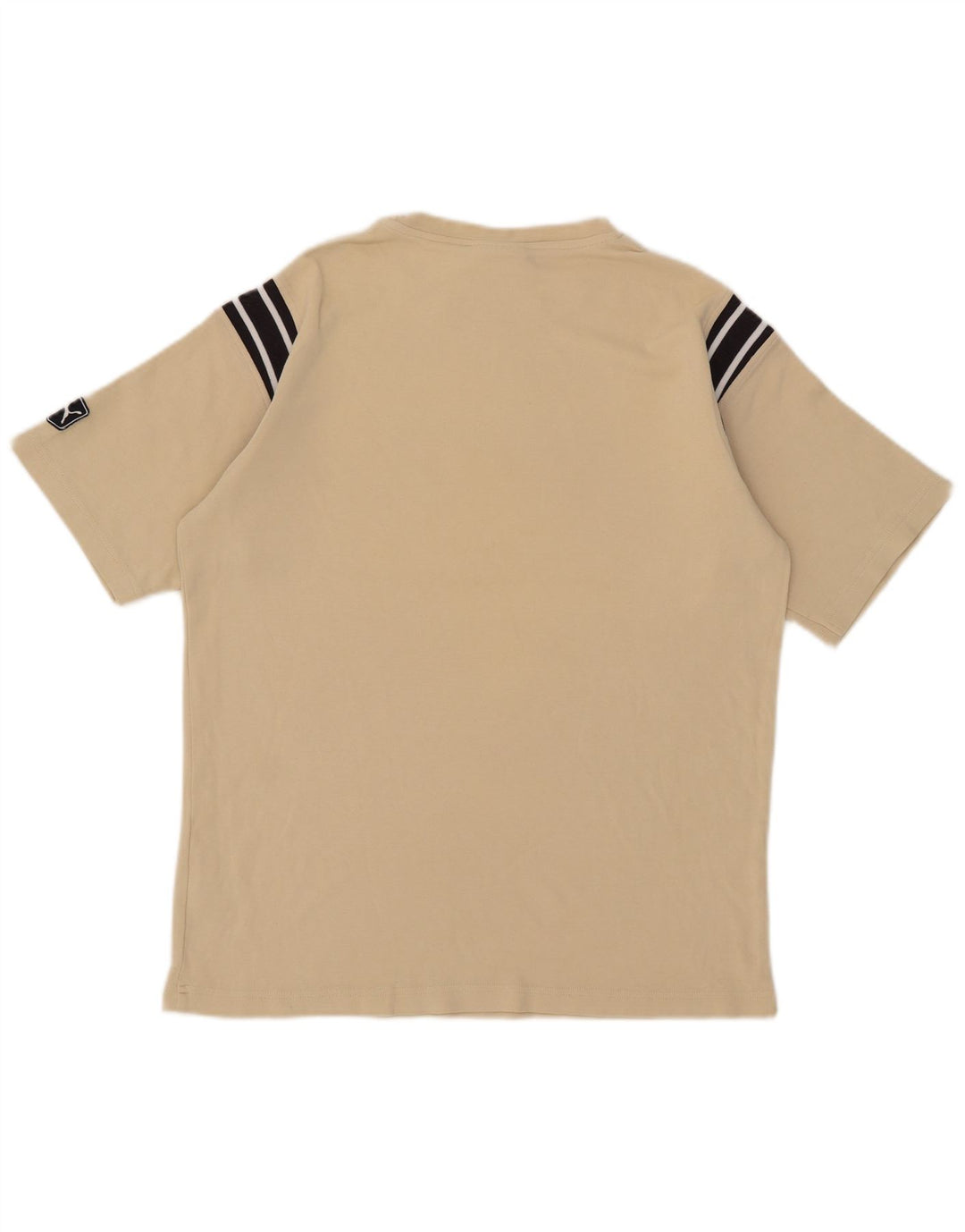 Puma T-Shirt Graphique Homme Beige Moyen Coton