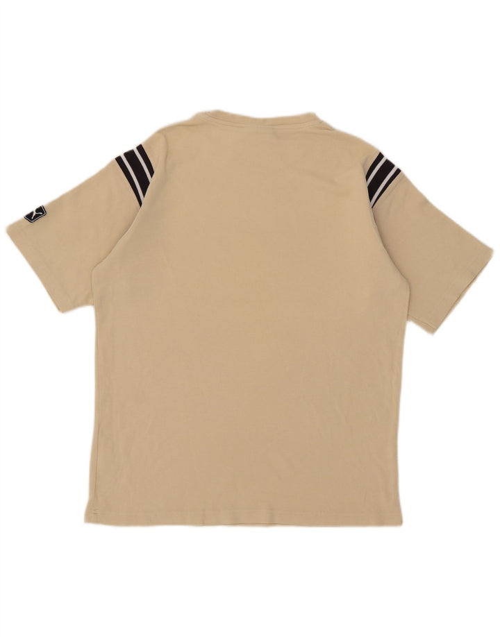 Puma T-Shirt Graphique Homme Beige Moyen Coton