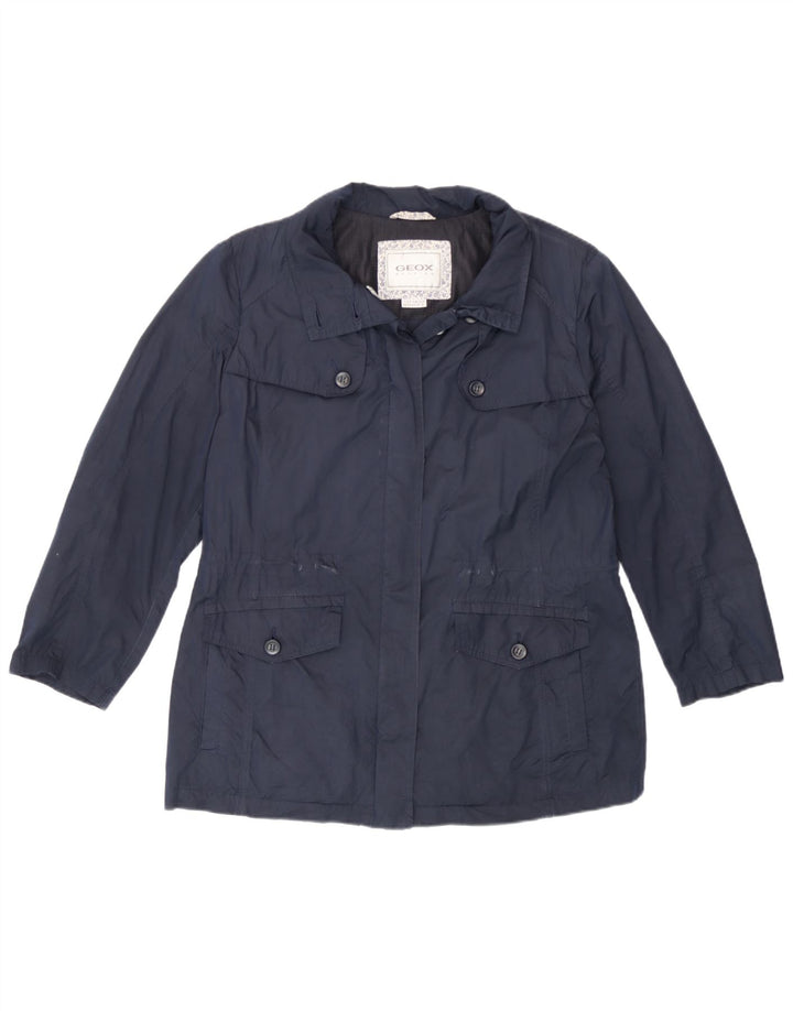 Geox Respira Veste utilitaire pour femme UK 14 Large Bleu Marine Polyester