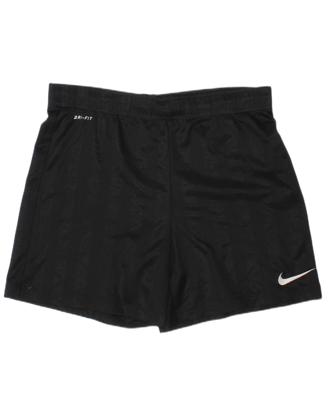 Nike Short de sport Dri Fit pour garçon 10-11 ans Polyester rayé noir moyen