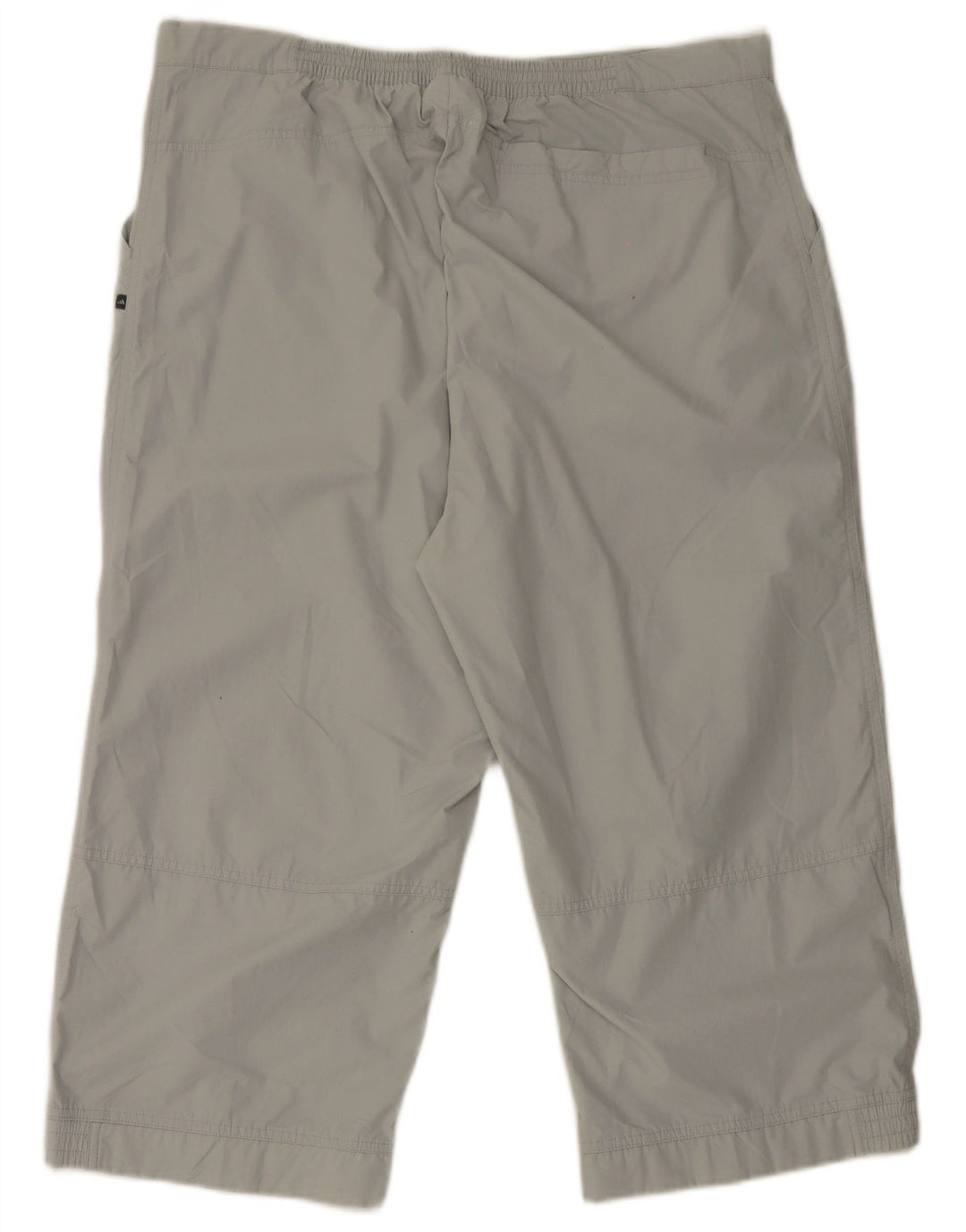 Adidas Mens Graphic Capri Trousers W40 L21 Grey Polyester