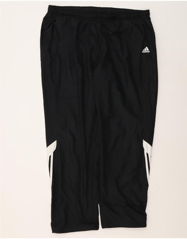 Adidas Pantalon de survêtement pour homme 2XL Noir Colourblock Polyester
