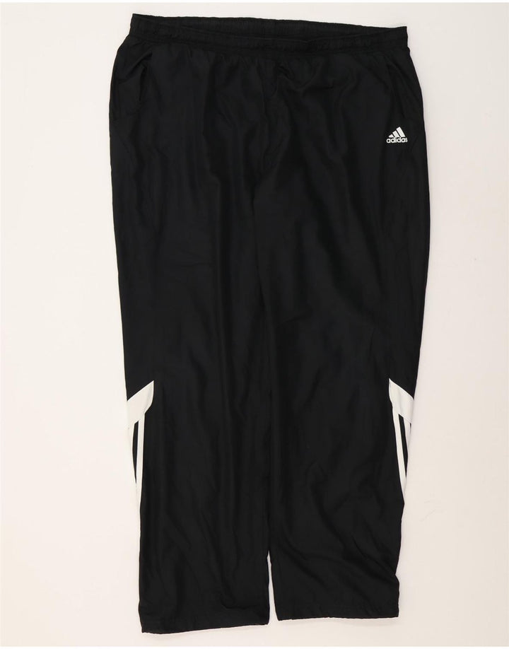 Adidas Pantalon de survêtement pour homme 2XL Noir Colourblock Polyester
