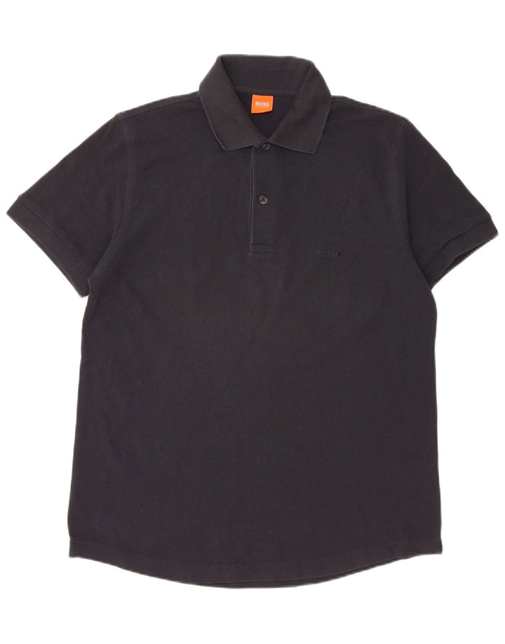 Hugo Boss Polo Homme Coton Noir Moyen