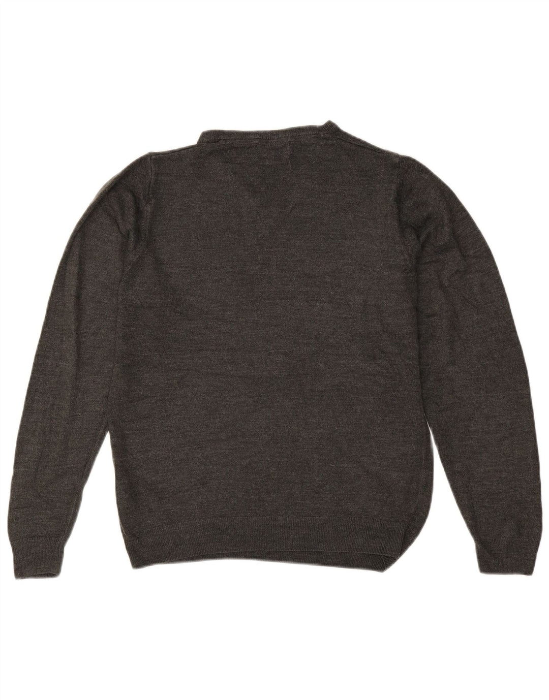 Marks & Spencer Pull Col V Homme Gris Moyen Acrylique